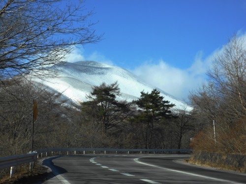 軽井沢、浅間山