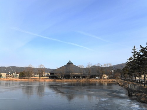 軽井沢　矢ヶ崎公園の大賀ホール