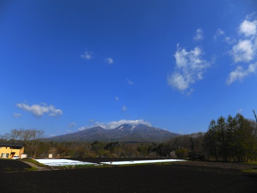 2012年5月5日 中軽井沢から見た浅間山
